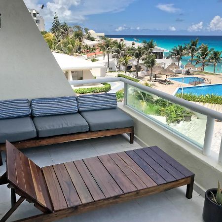 Apartment On The Beach With Terrace Ocean View, Brisas Cancun 01 By Beach & Ocean Apartments 외부 사진