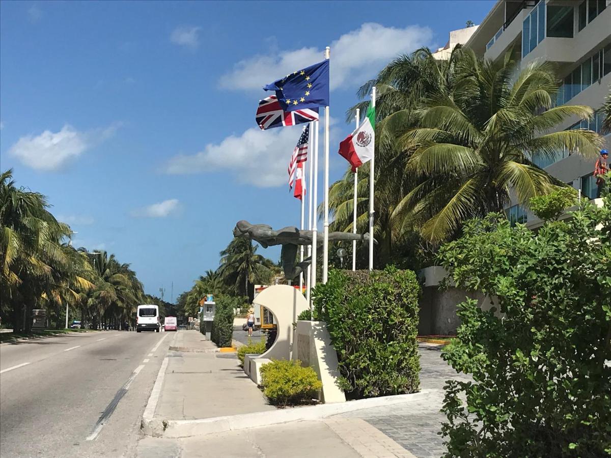 Apartment On The Beach With Terrace Ocean View, Brisas Cancun 01 By Beach & Ocean Apartments 외부 사진