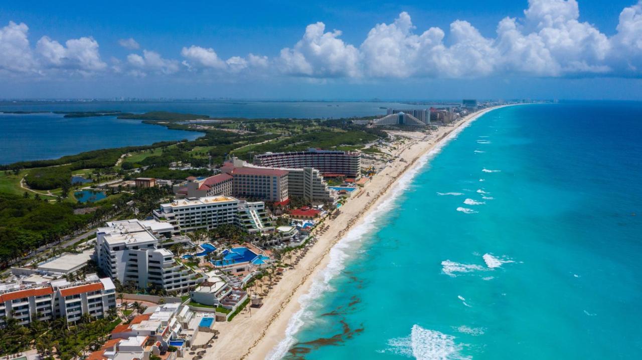 Apartment On The Beach With Terrace Ocean View, Brisas Cancun 01 By Beach & Ocean Apartments 외부 사진