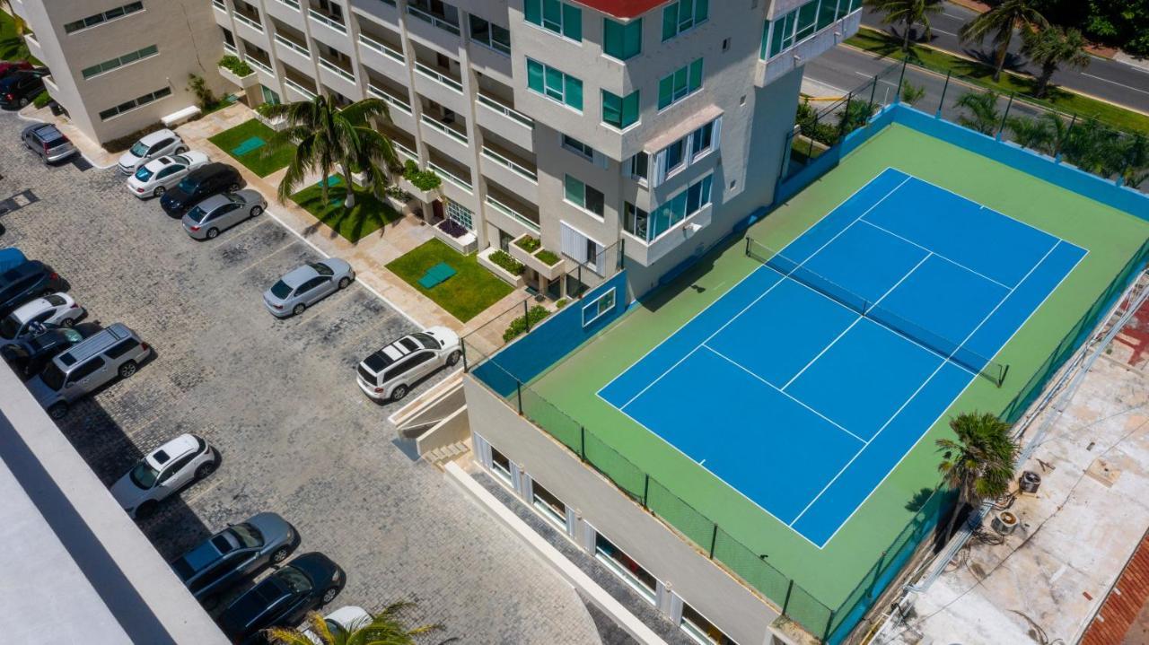 Apartment On The Beach With Terrace Ocean View, Brisas Cancun 01 By Beach & Ocean Apartments 외부 사진