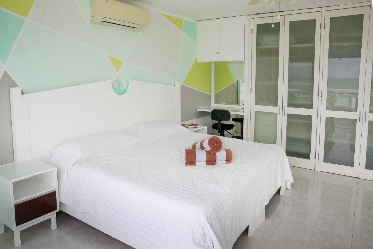 Apartment On The Beach With Terrace Ocean View, Brisas Cancun 01 By Beach & Ocean Apartments 외부 사진