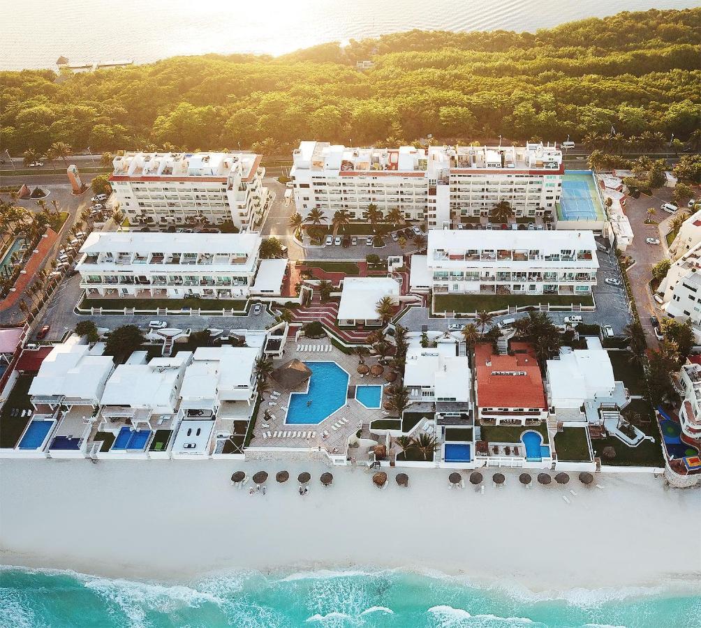 Apartment On The Beach With Terrace Ocean View, Brisas Cancun 01 By Beach & Ocean Apartments 외부 사진