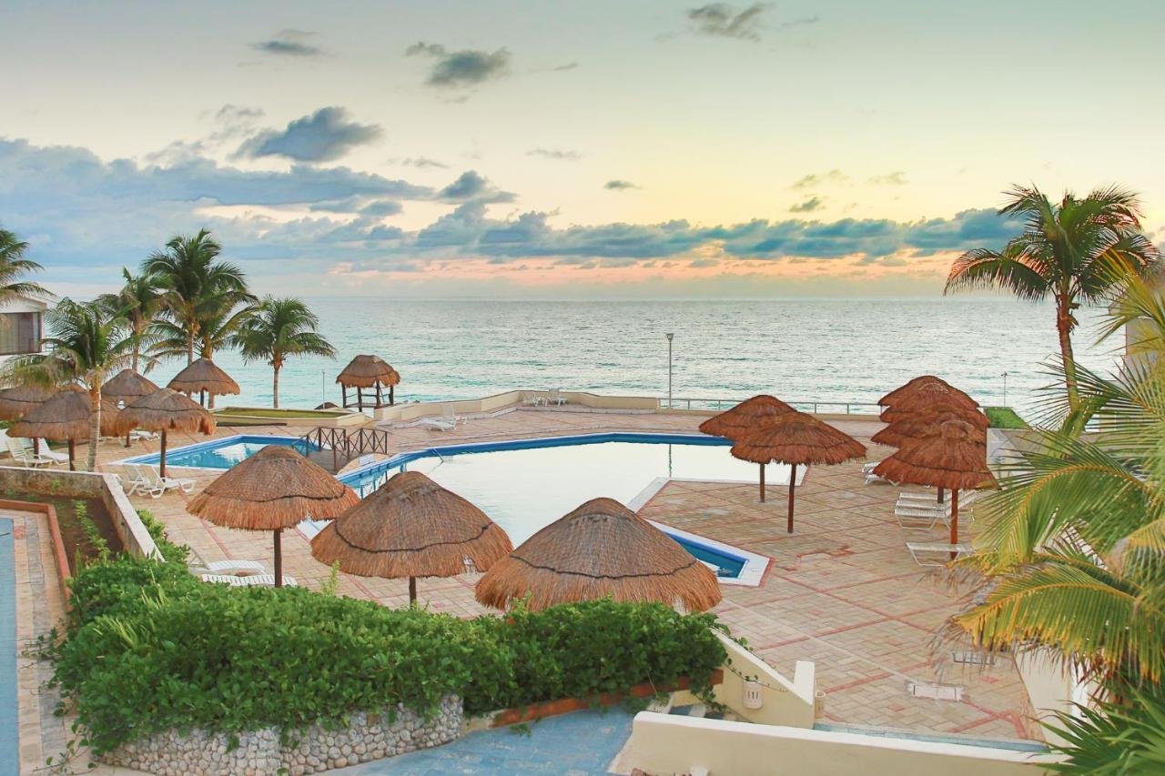 Apartment On The Beach With Terrace Ocean View, Brisas Cancun 01 By Beach & Ocean Apartments 외부 사진